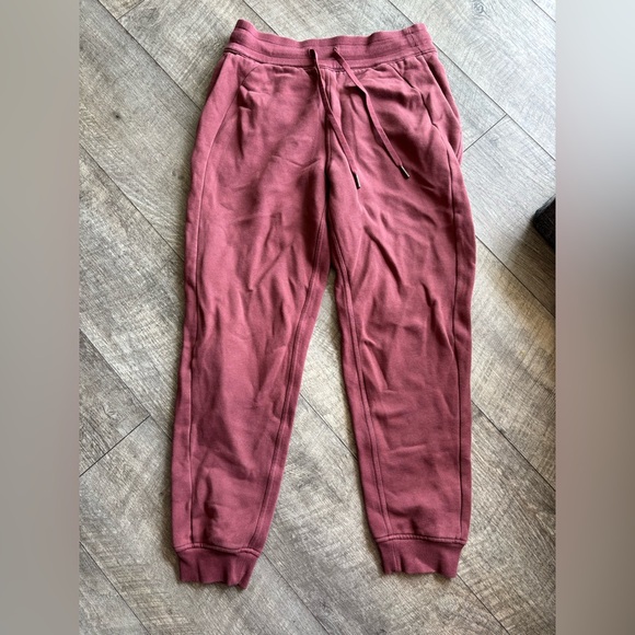 lululemon athletica Maroon Joggers - Picture 1 of 4